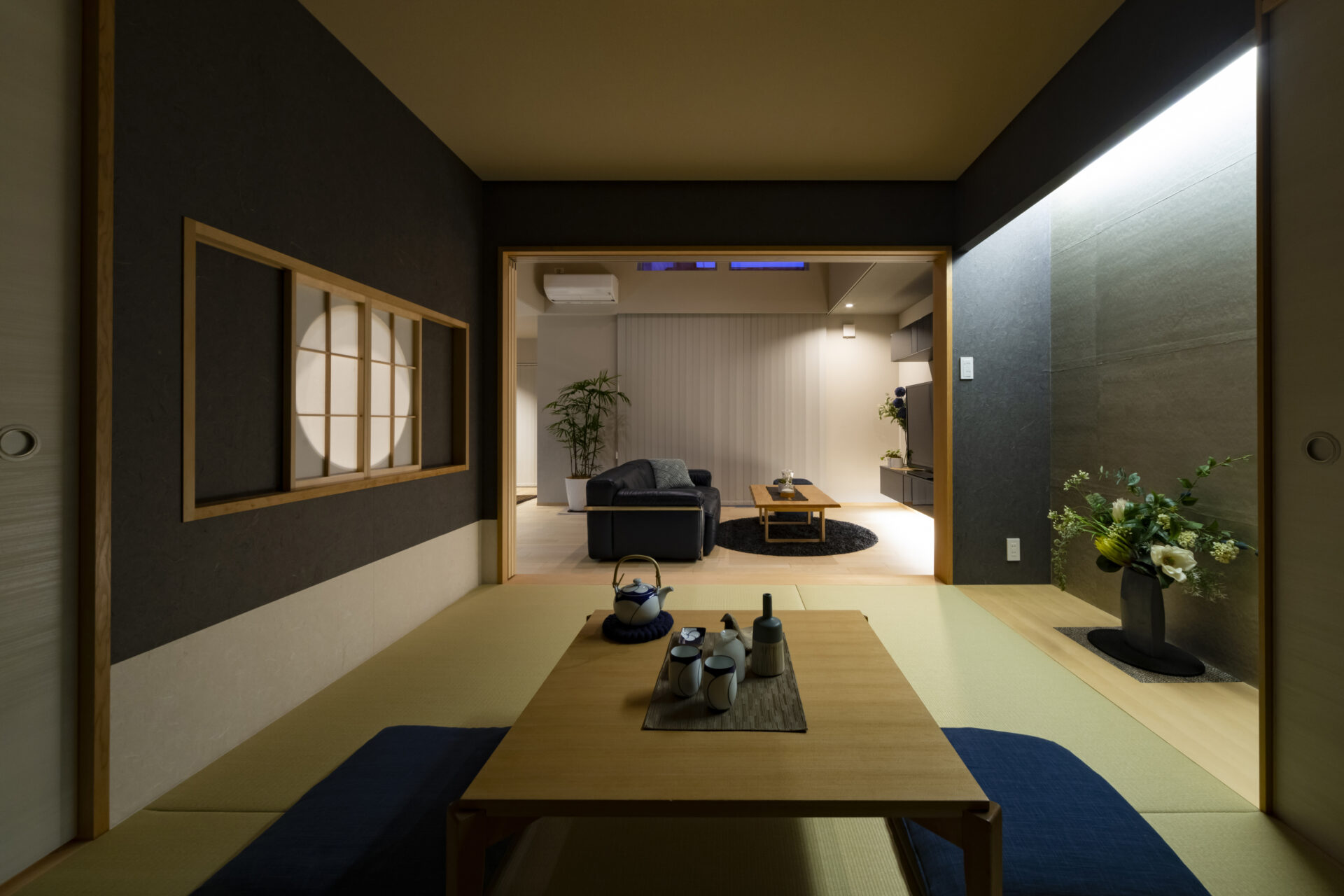 勾配天井と本格和室にこだわった邸宅