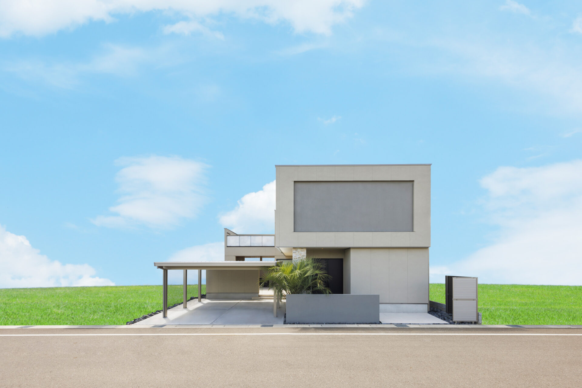 他には無い圧倒的リゾート感。イタリアンラグジュアリーデザインの白い家画像-1